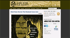 Desktop Screenshot of jamesriverfilm.org